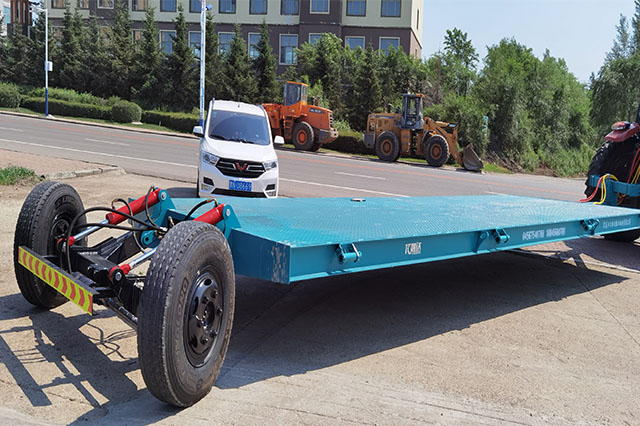 7CB—4型农用机械运输平板半挂车